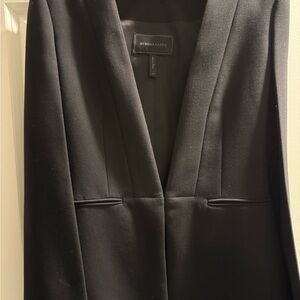 BCBGMaxazria black cape, blazer extra small like new never worn
